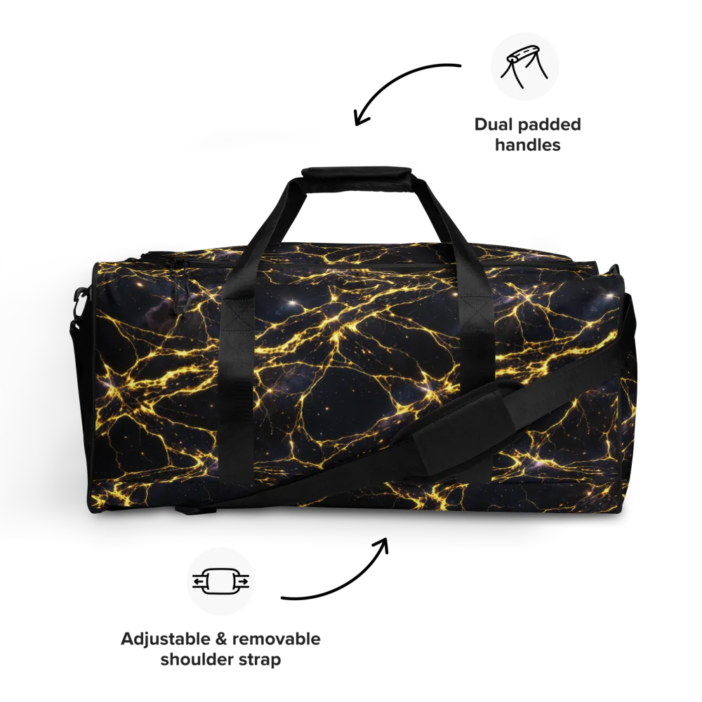 Solar Veins on Duffle Bag — Front