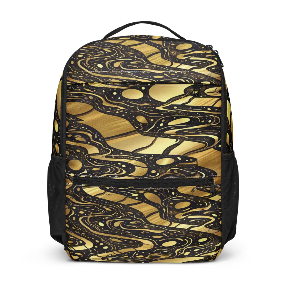 Gilded Vortex on Utility Backpack — Front