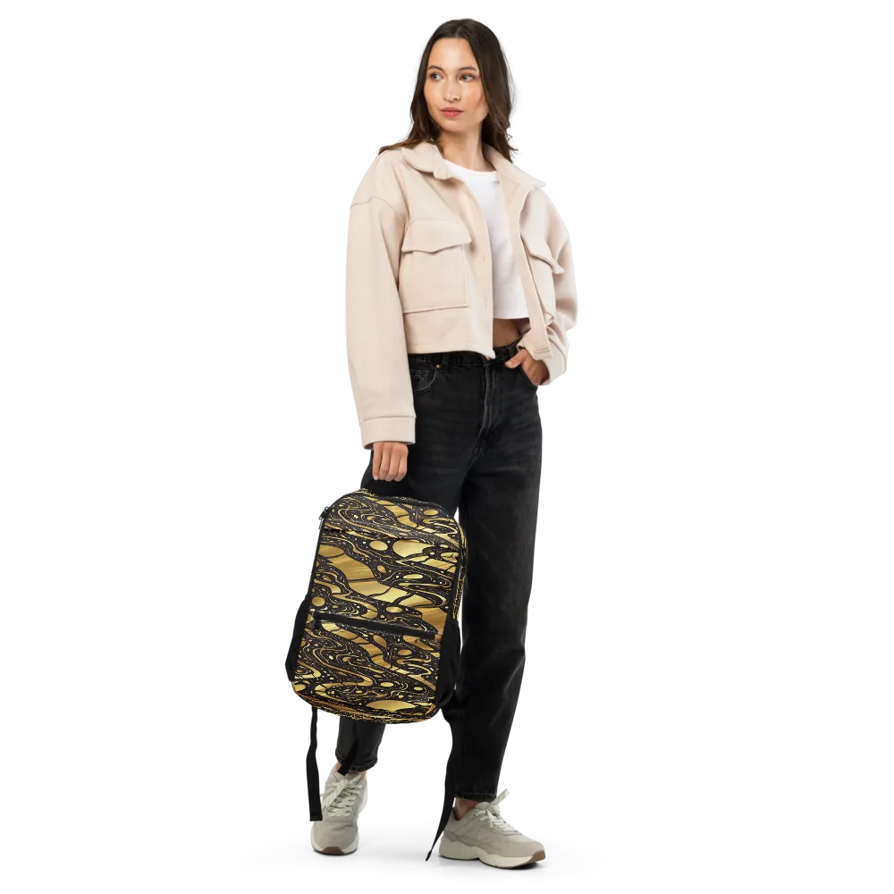 Gilded Vortex on Utility Backpack — Front