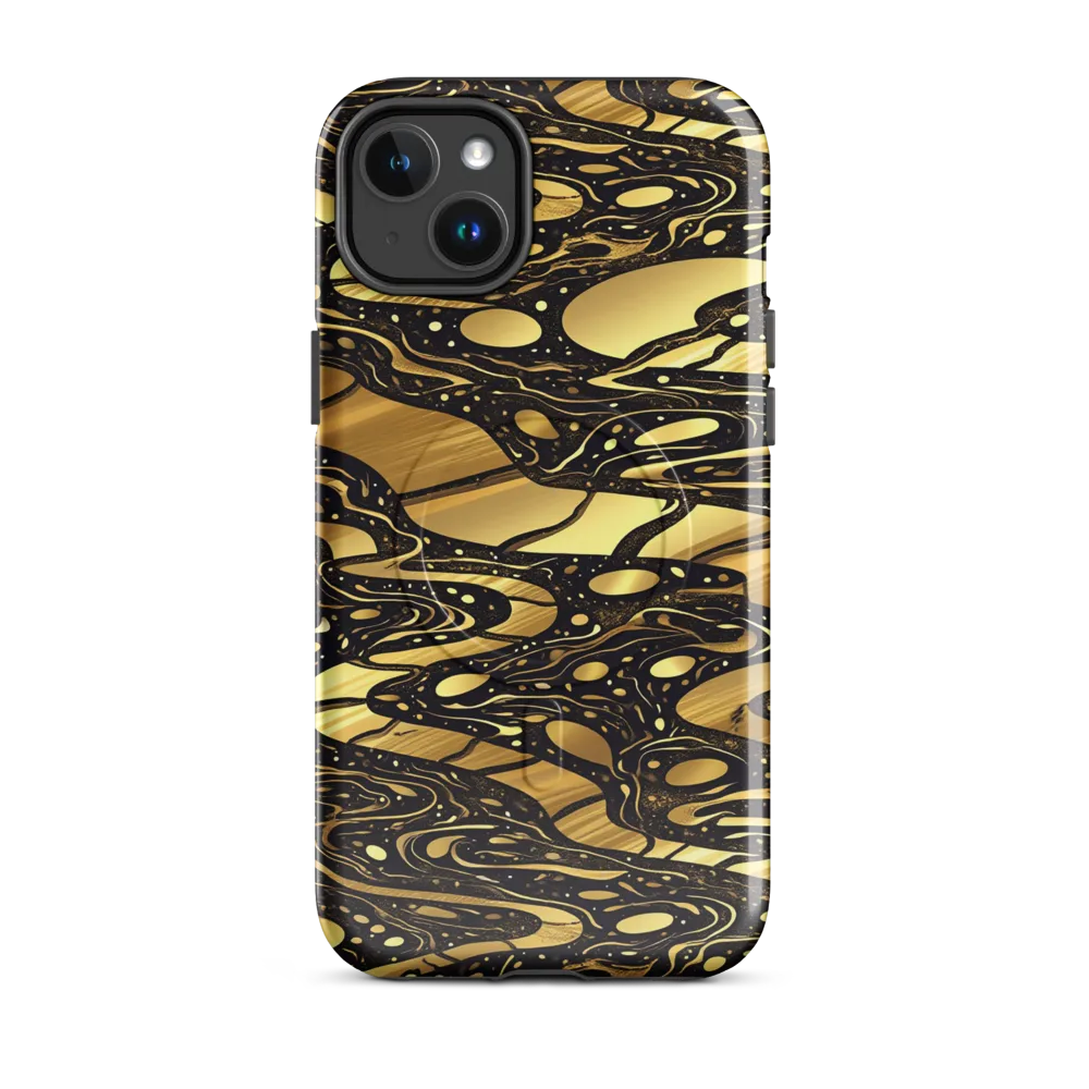Gilded Vortex on MagSafe Tough Case for iPhone® — Front