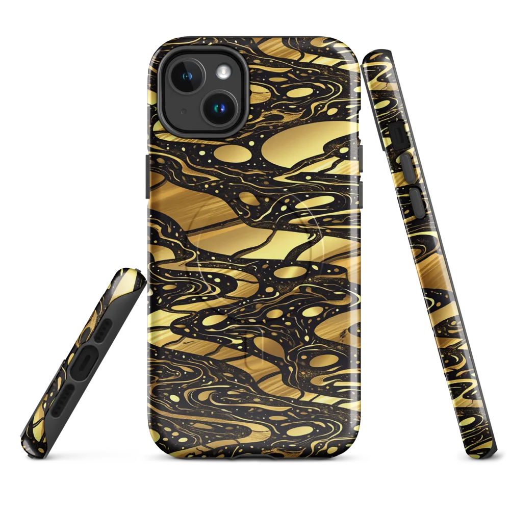Gilded Vortex on MagSafe Tough Case for iPhone® — Front