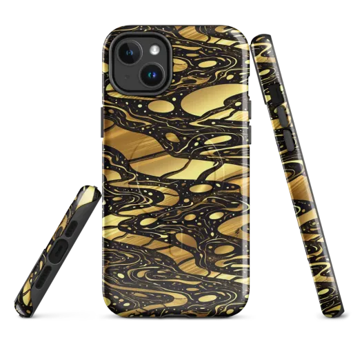 Gilded Vortex on a MagSafe Tough Case for iPhone®