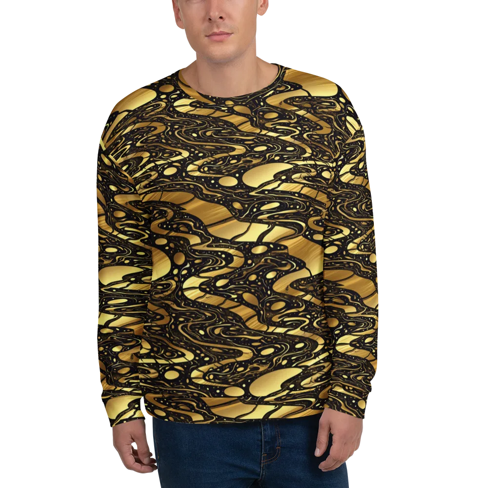 Gilded Vortex on Sweatshirt — Front