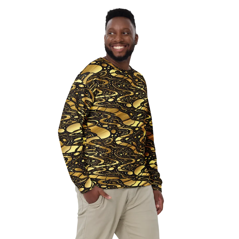 Gilded Vortex on Sweatshirt — Front