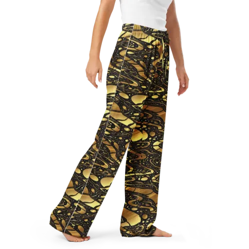 Gilded Vortex on a Women's Pajama Pants