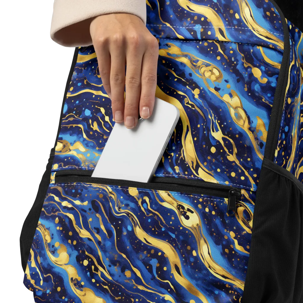 Gilded Tide on Utility Backpack — Product details