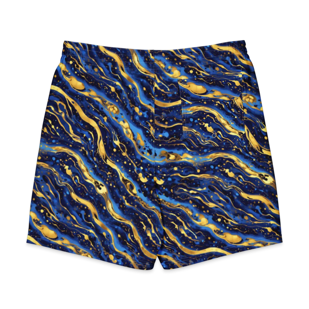 Gilded Tide on Men's Board Shorts — Back
