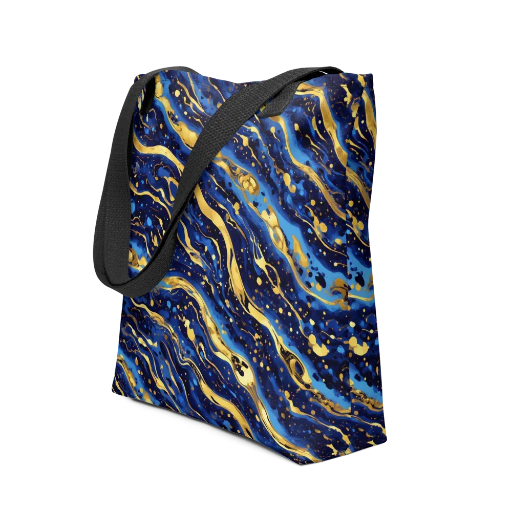 Gilded Tide on Tote Bag — Front