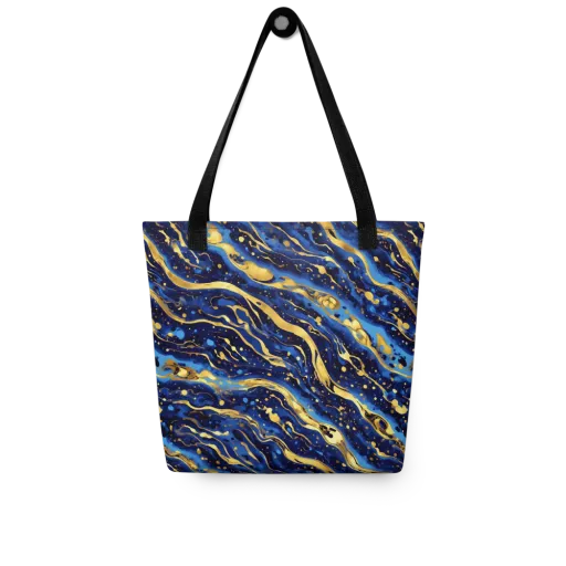 Gilded Tide on a Tote Bag