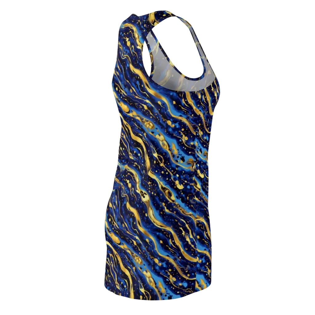 Gilded Tide on Racerback Dress — Back Side