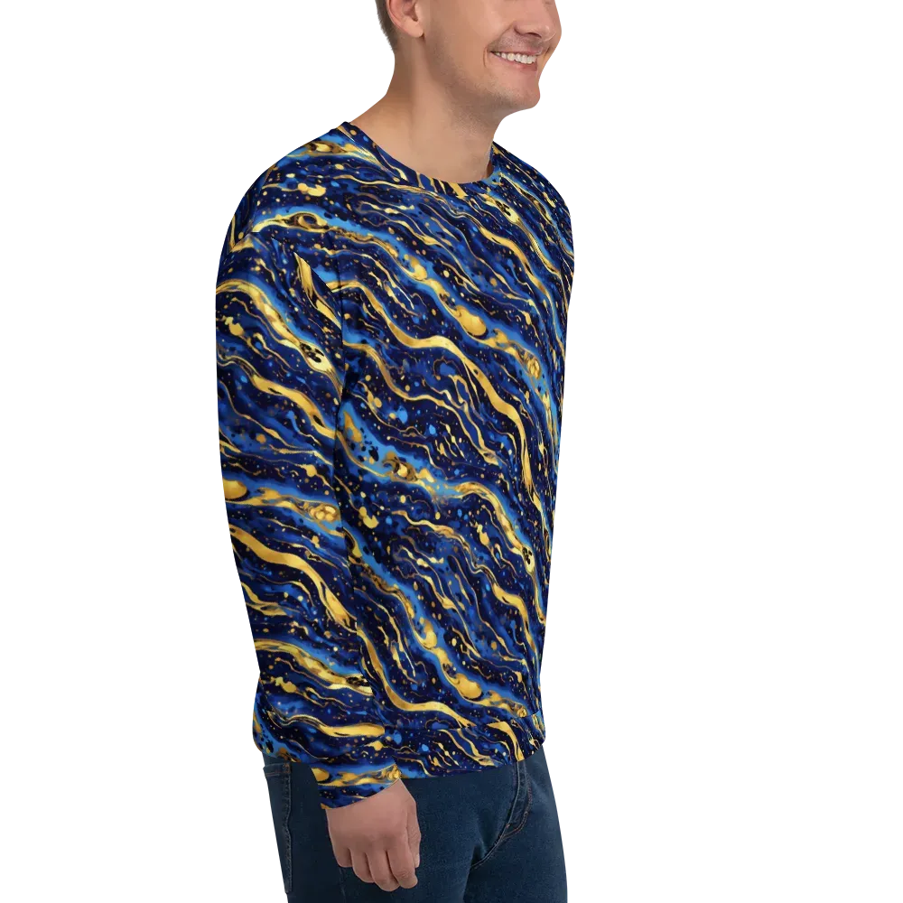Gilded Tide on Sweatshirt — Right Front