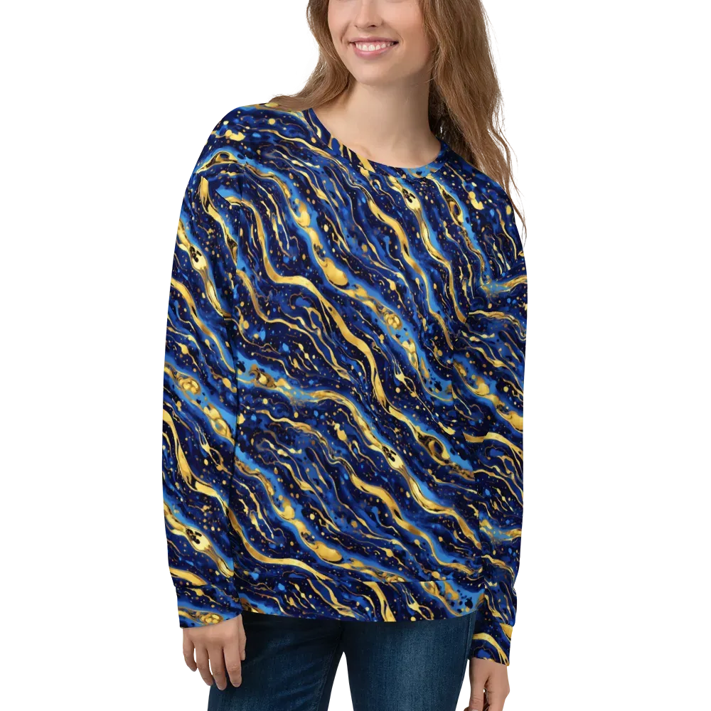 Gilded Tide on Sweatshirt — Front