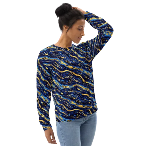 Gilded Tide on a Sweatshirt