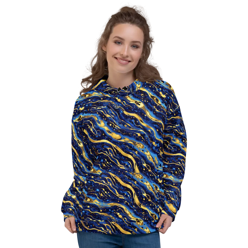 Gilded Tide on Hoodie — Front