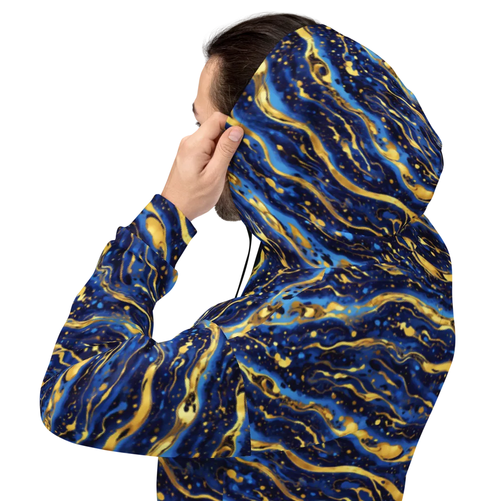 Gilded Tide on Hoodie — Back