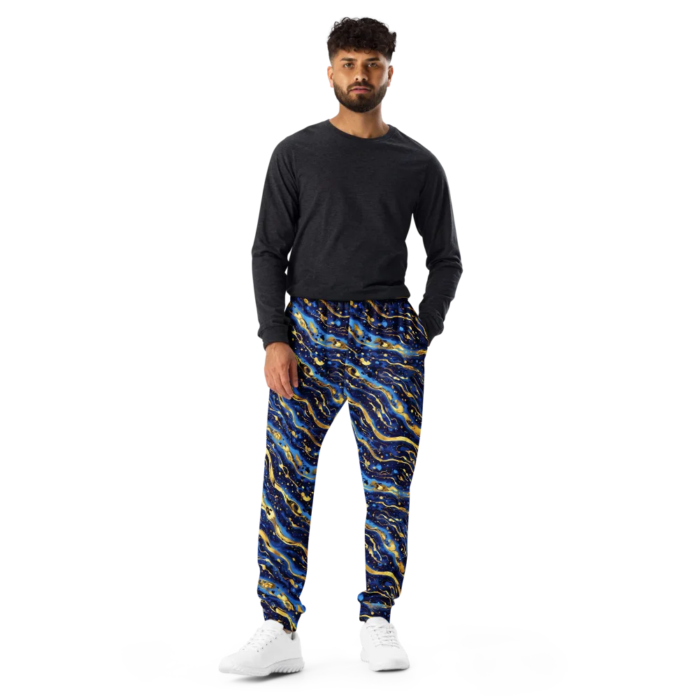 Gilded Tide on Men's Joggers — Front