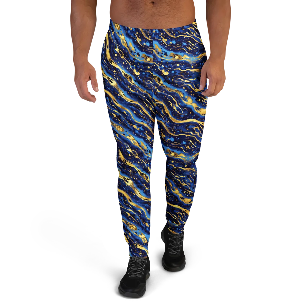 Gilded Tide on Men's Joggers — Front