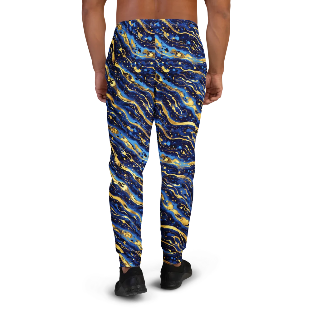 Gilded Tide on Men's Joggers — Back