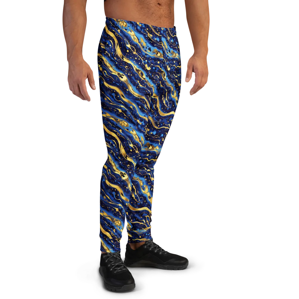 Gilded Tide on Men's Joggers — Right