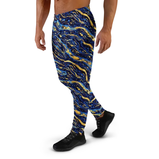 Gilded Tide on a Men's Joggers