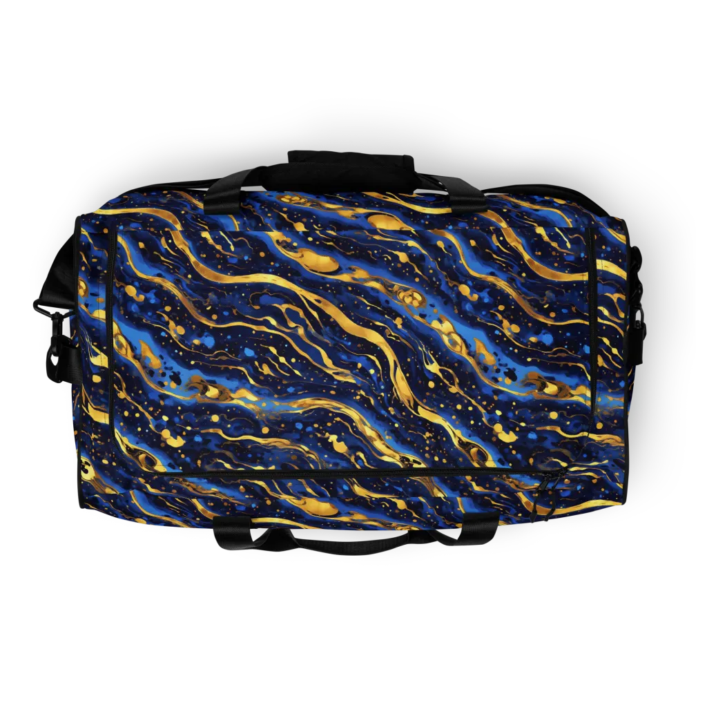 Gilded Tide on Duffle Bag — Top