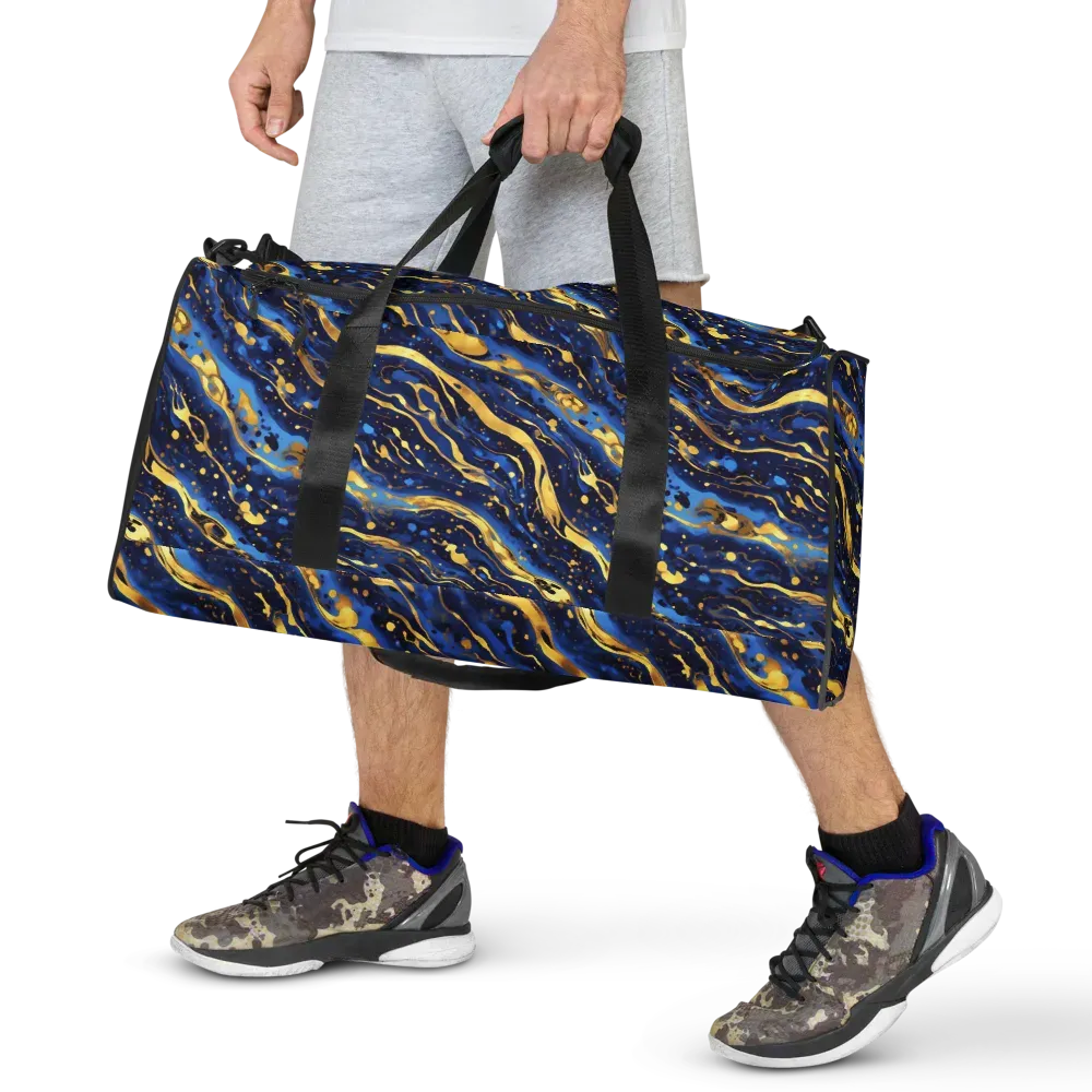 Gilded Tide on Duffle Bag — Front