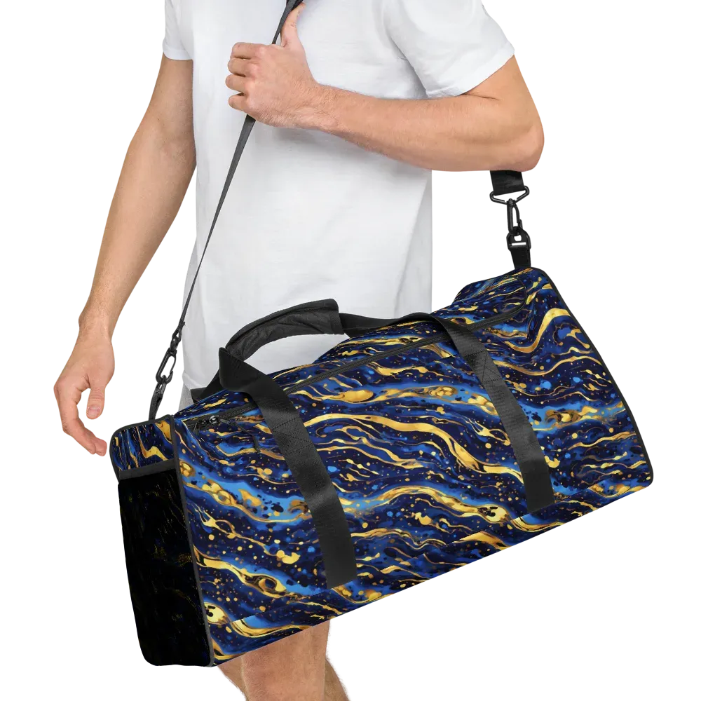 Gilded Tide on Duffle Bag — Right Front