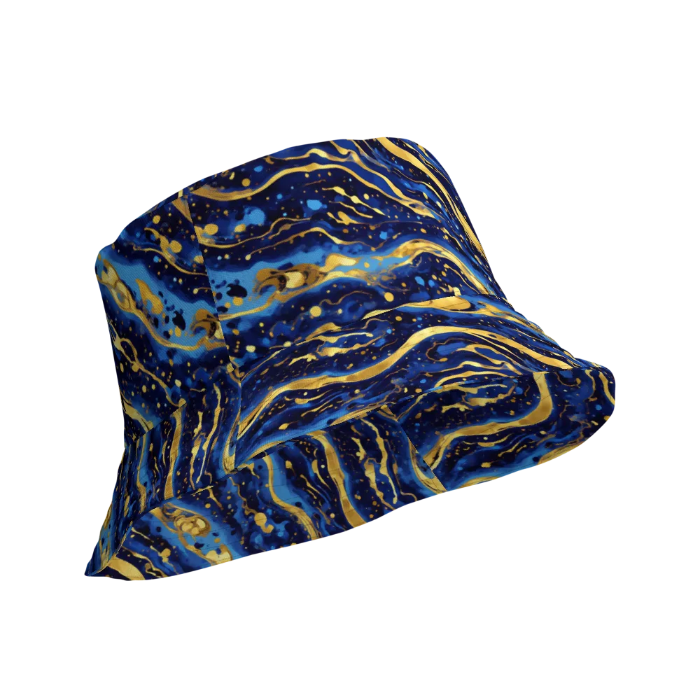 Gilded Tide on Reversible Bucket Hat — Product details Outside