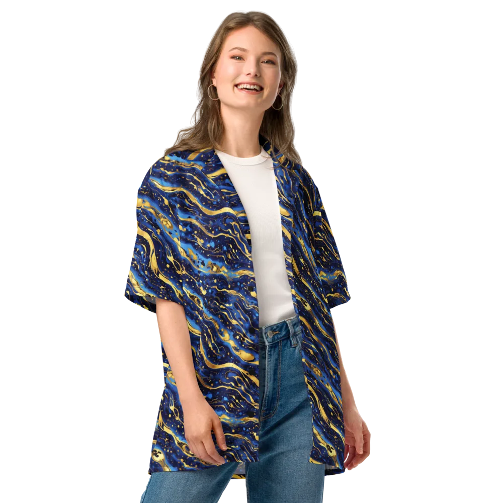 Gilded Tide on Button Shirt — Front