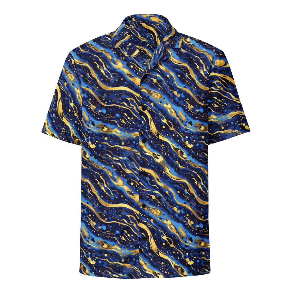 Gilded Tide on Button Shirt — Front