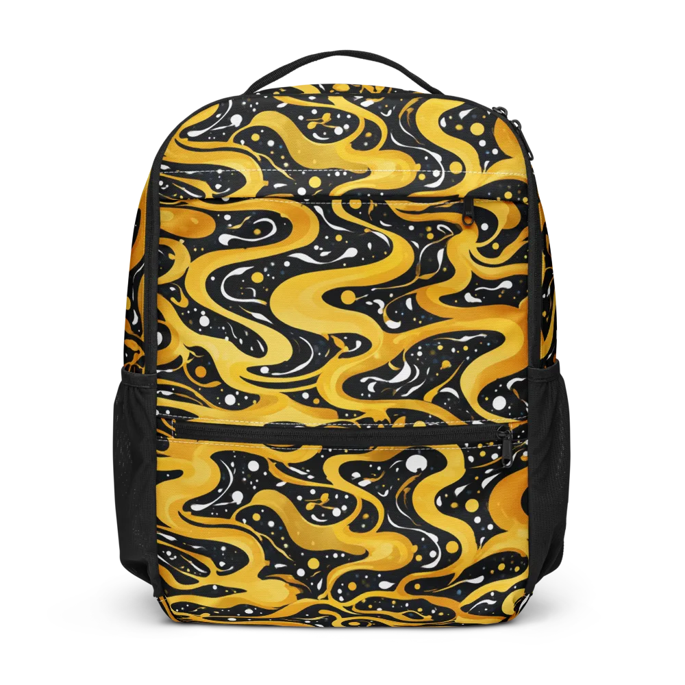 Solar Serpent on Utility Backpack — Front