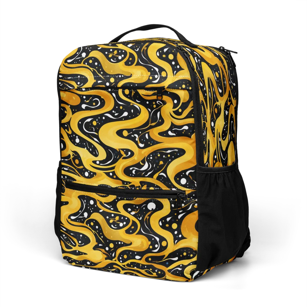 Solar Serpent on Utility Backpack — Left Front