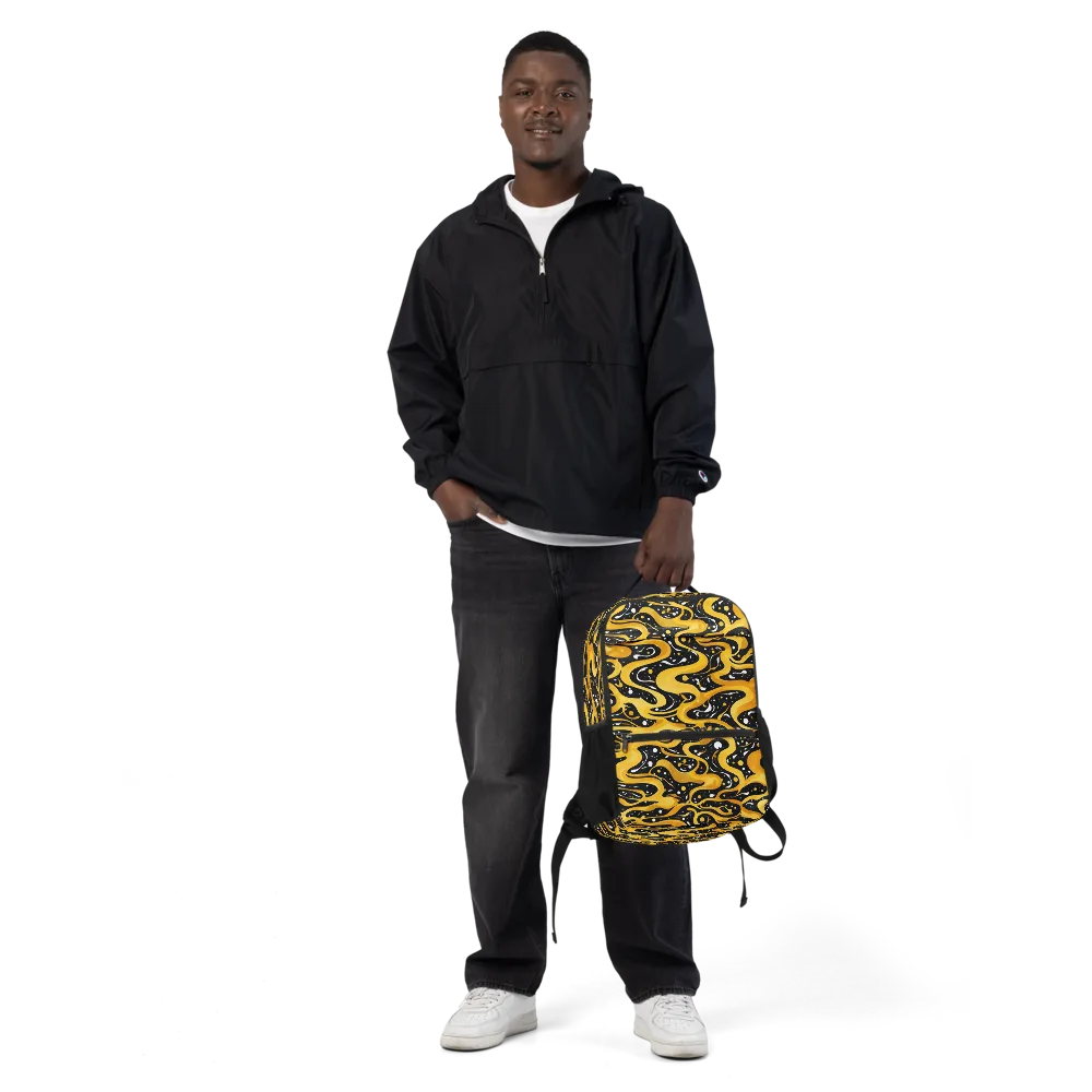 Solar Serpent on Utility Backpack — Front