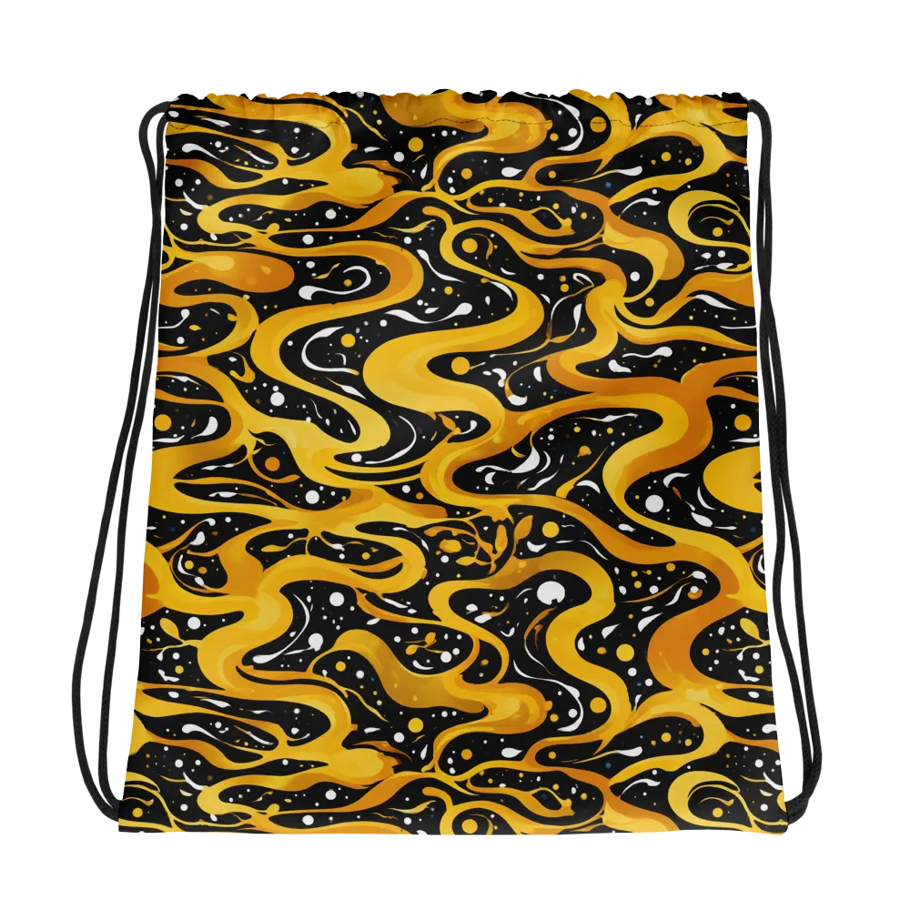 Solar Serpent on Drawstring Bag — Photo