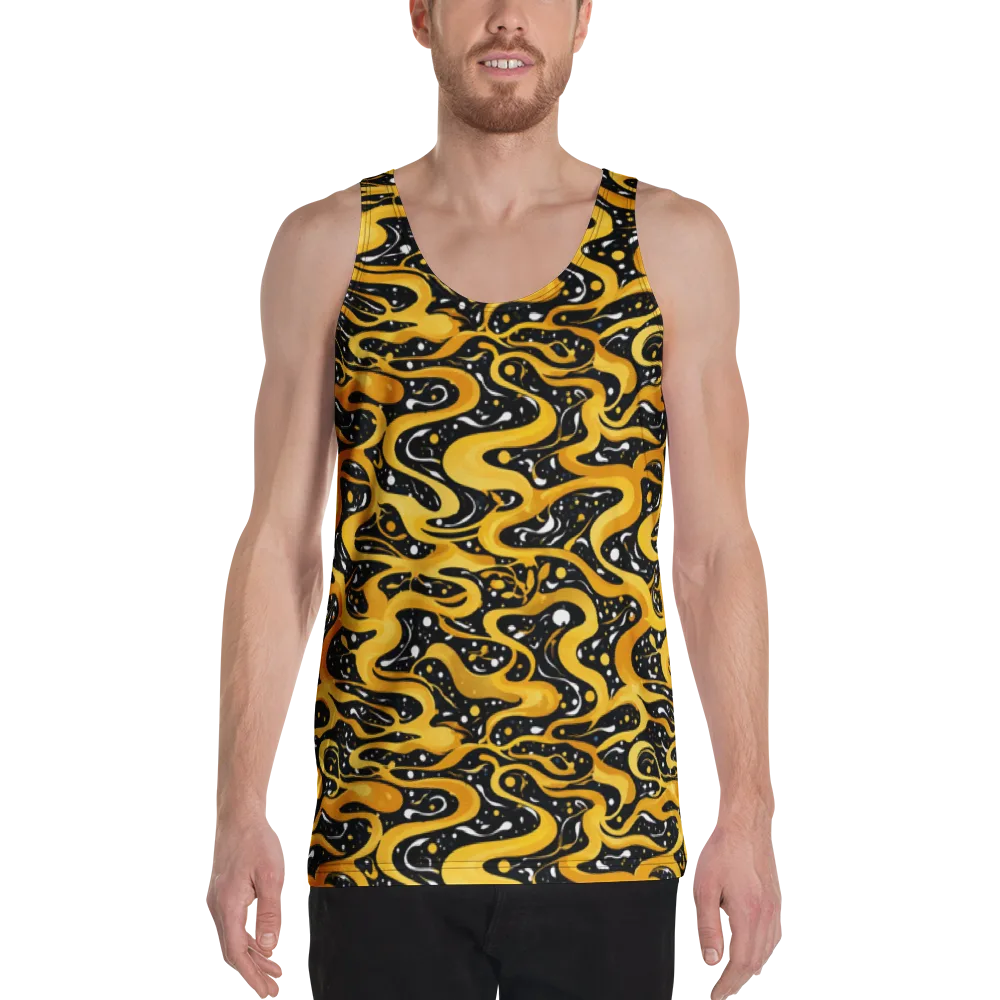 Solar Serpent on Men's Tank Top — Front