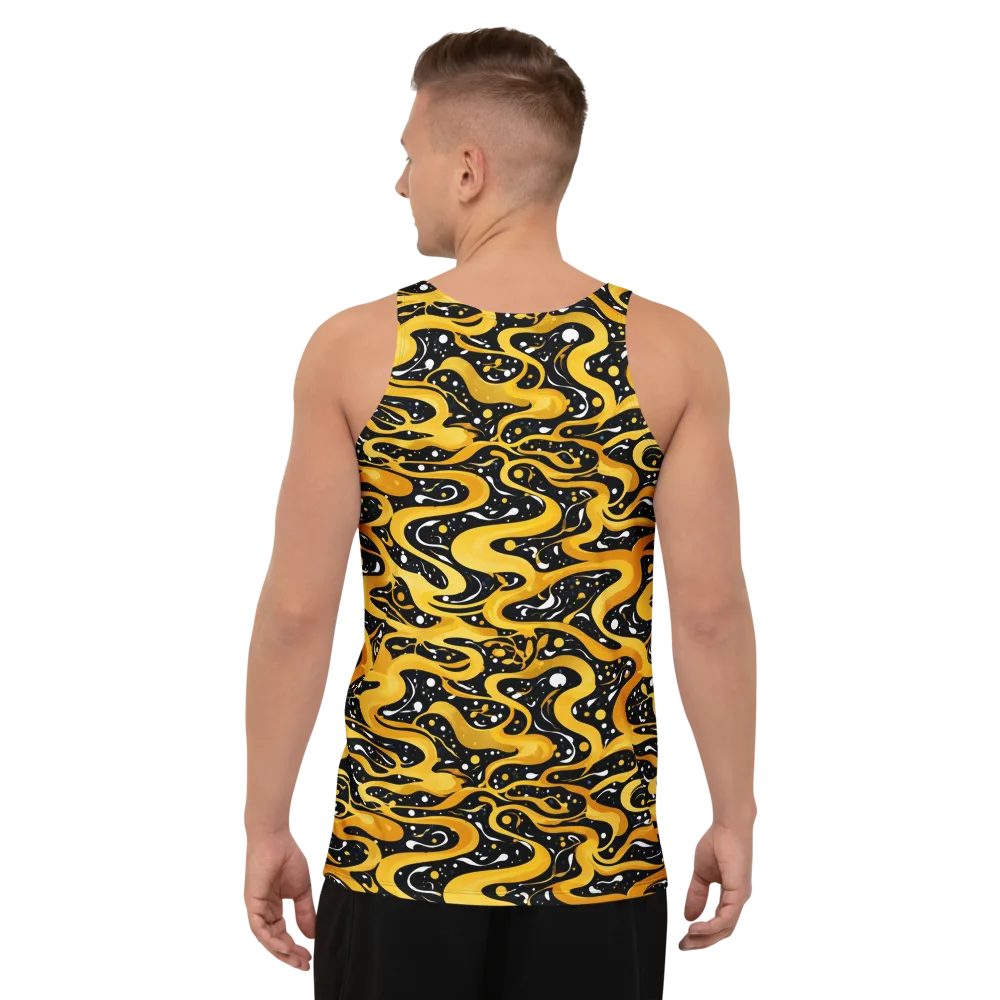 Solar Serpent on Men's Tank Top — Back