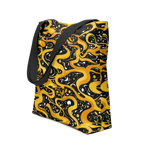 Solar Serpent on a Tote Bag