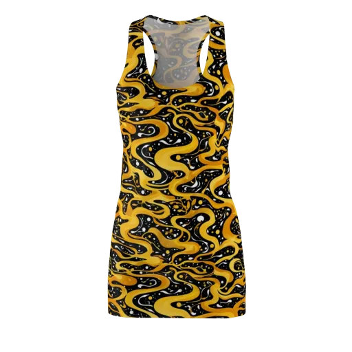 Solar Serpent on a Racerback Dress