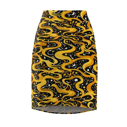 Solar Serpent on a Pencil Skirt
