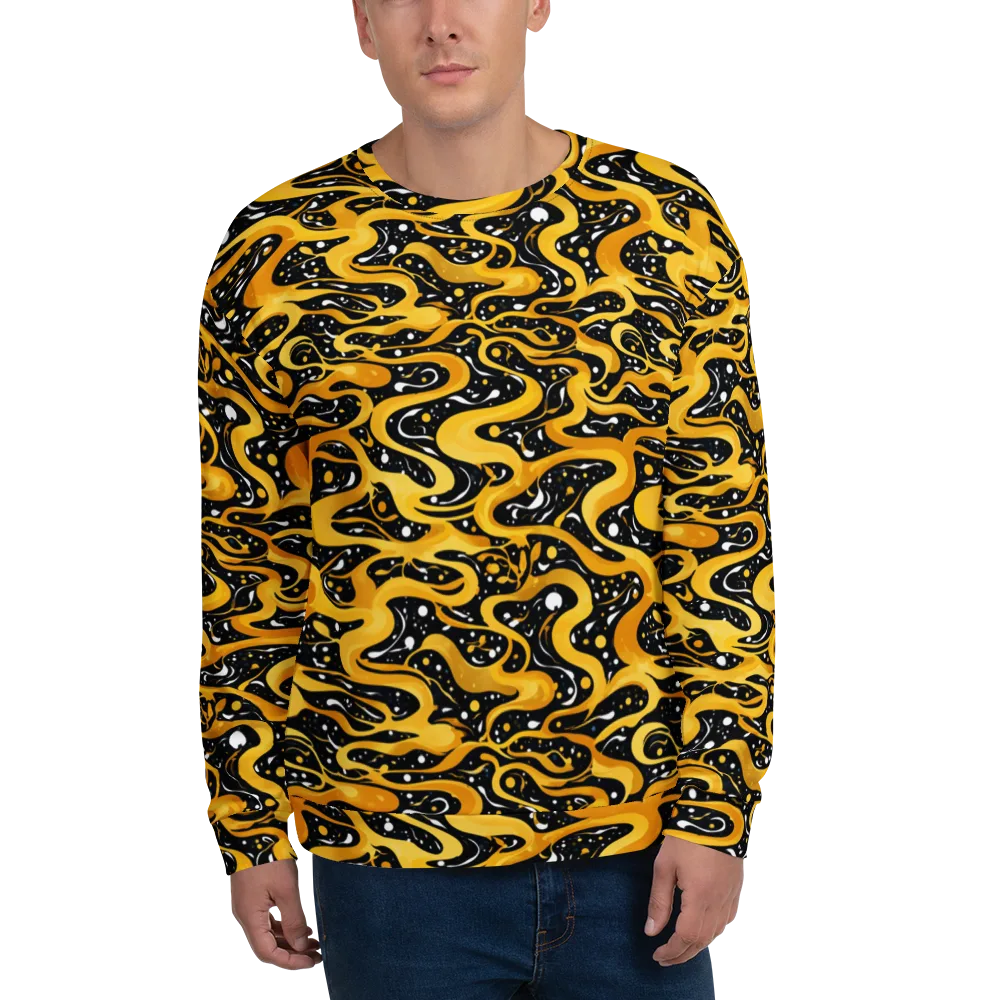 Solar Serpent on Sweatshirt — Front
