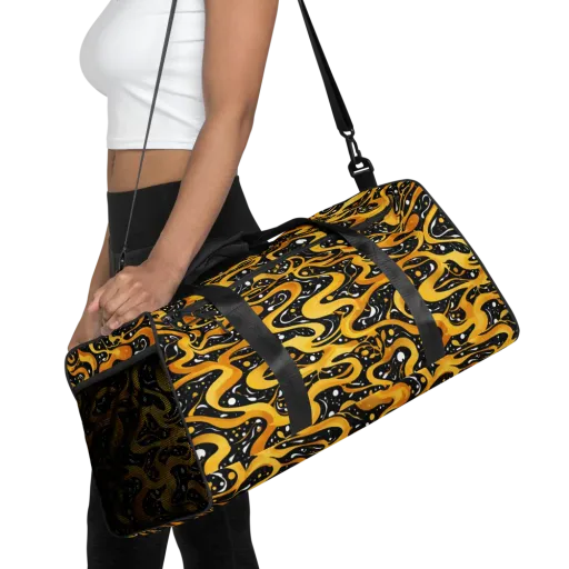 Solar Serpent on a Duffle Bag