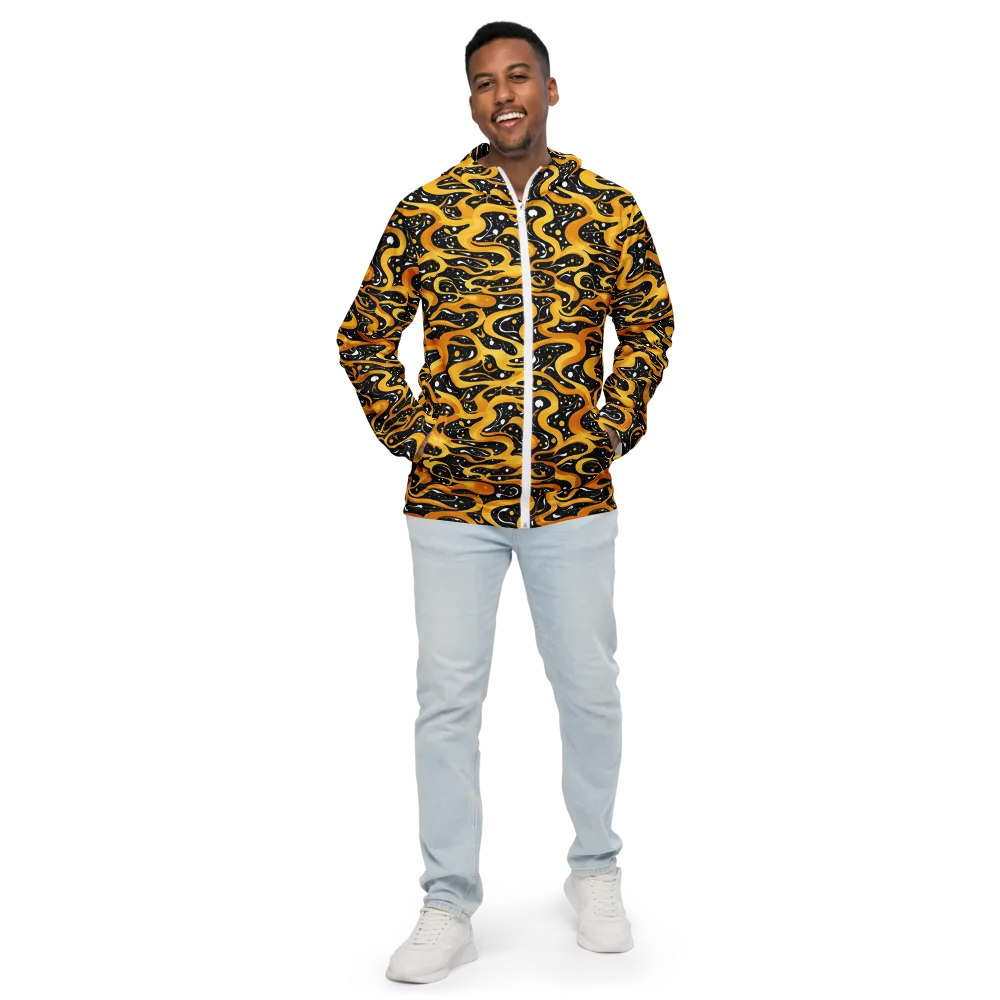 Solar Serpent on Men's Windbreaker — Front