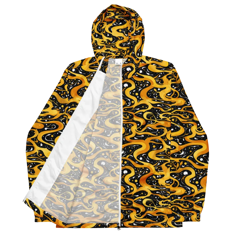 Solar Serpent on Men's Windbreaker — Front
