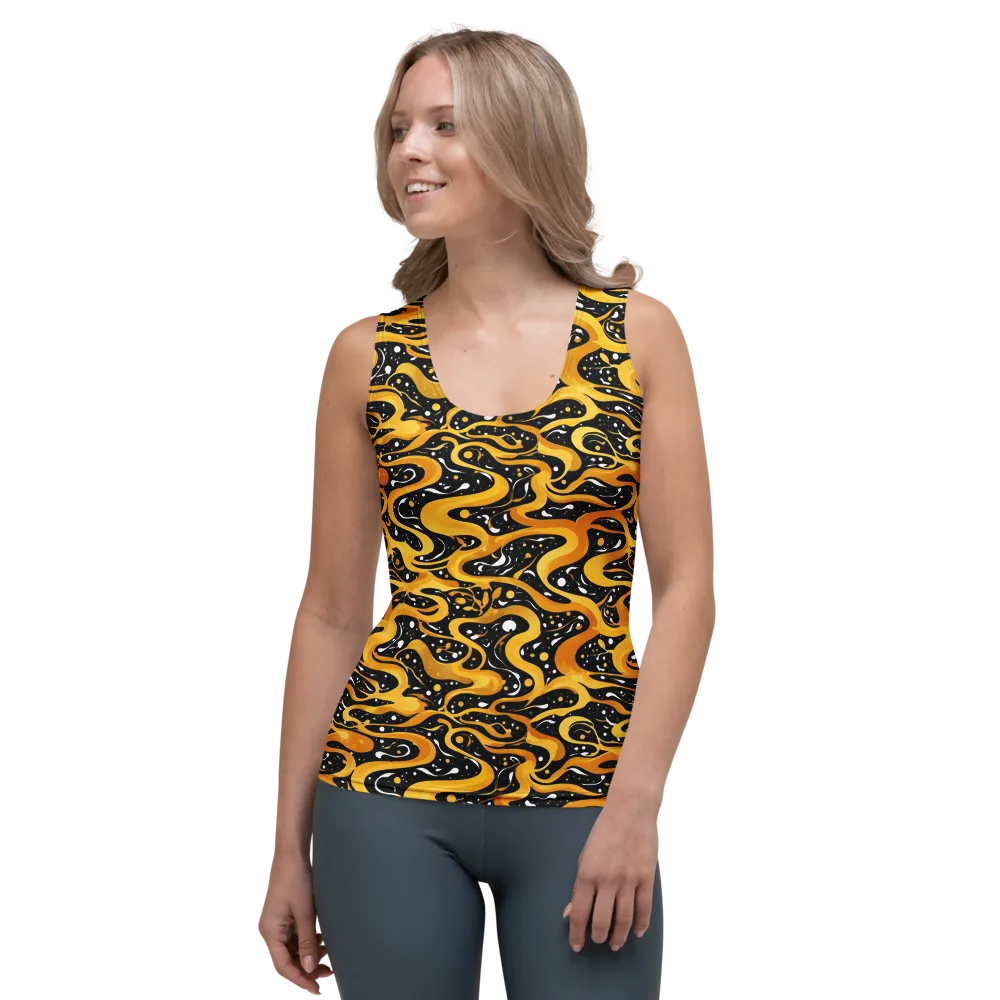 Solar Serpent on Women's Tank Top — Front