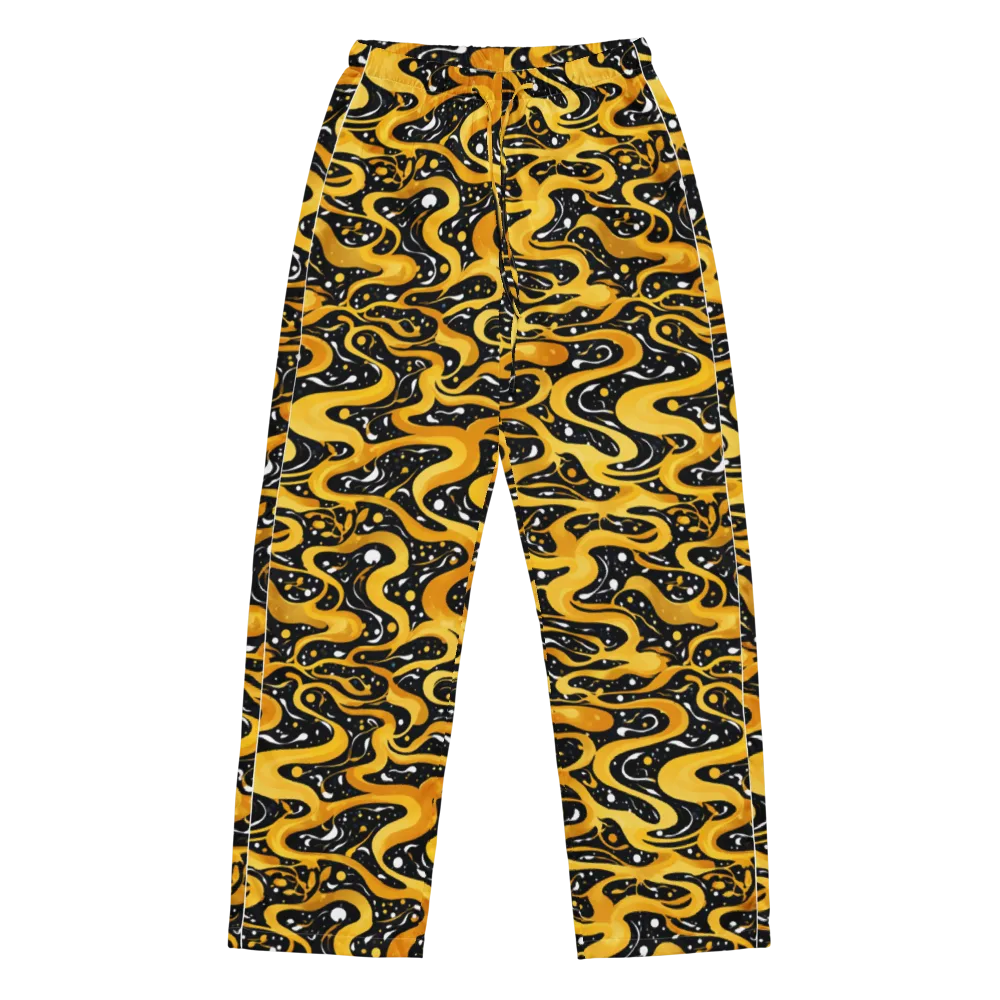 Solar Serpent on Women's Pajama Pants — Front