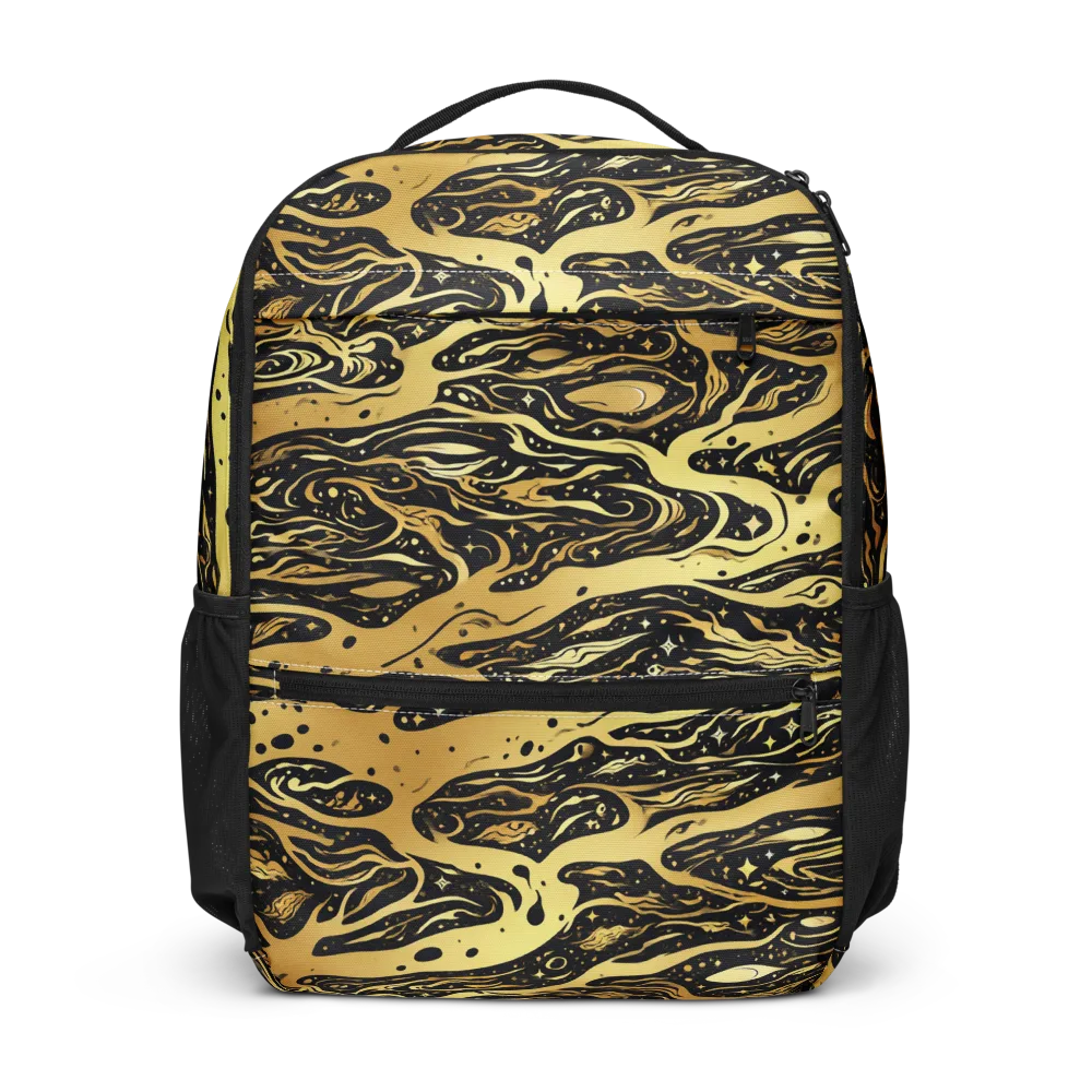 Gilded Nebula on Utility Backpack — Front