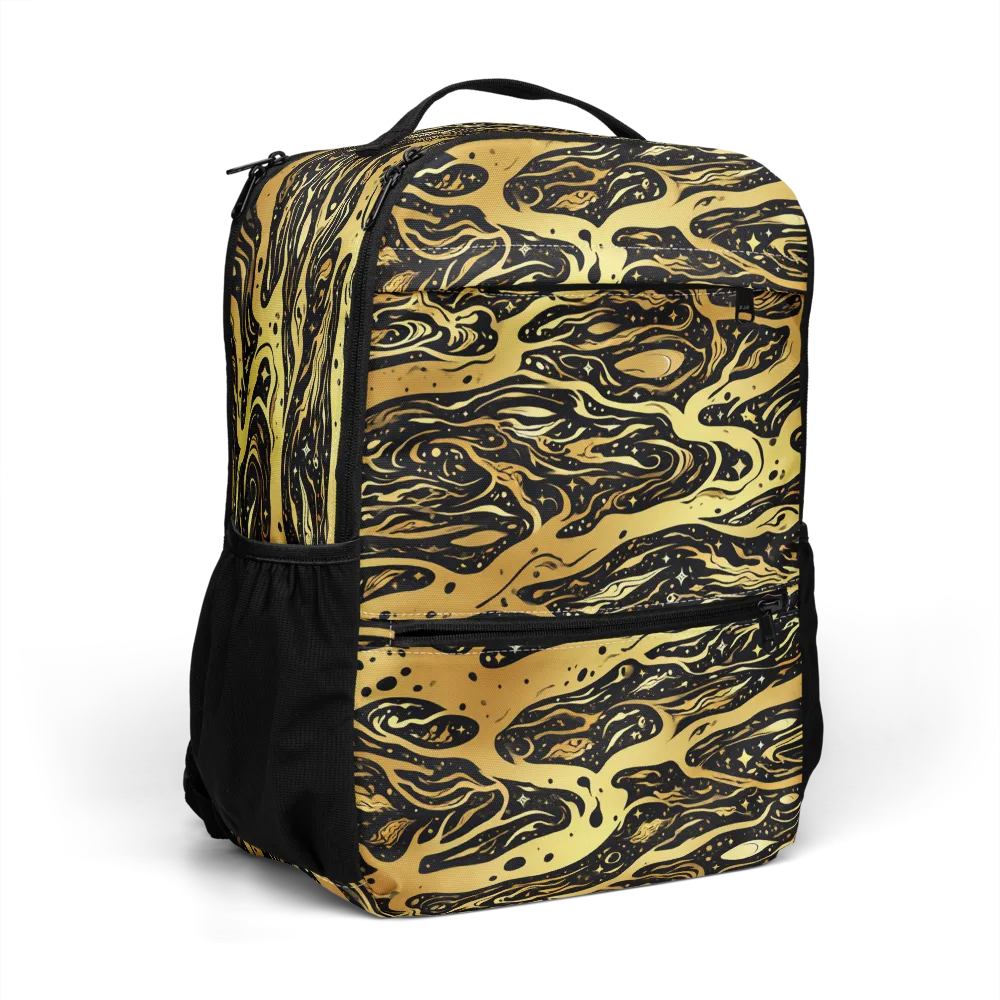 Gilded Nebula on Utility Backpack — Right Front