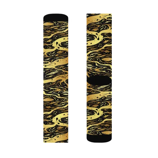 Gilded Nebula on a Socks