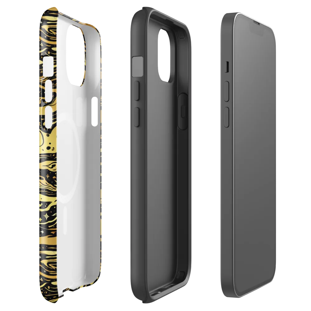 Gilded Nebula on MagSafe Tough Case for iPhone® — Front