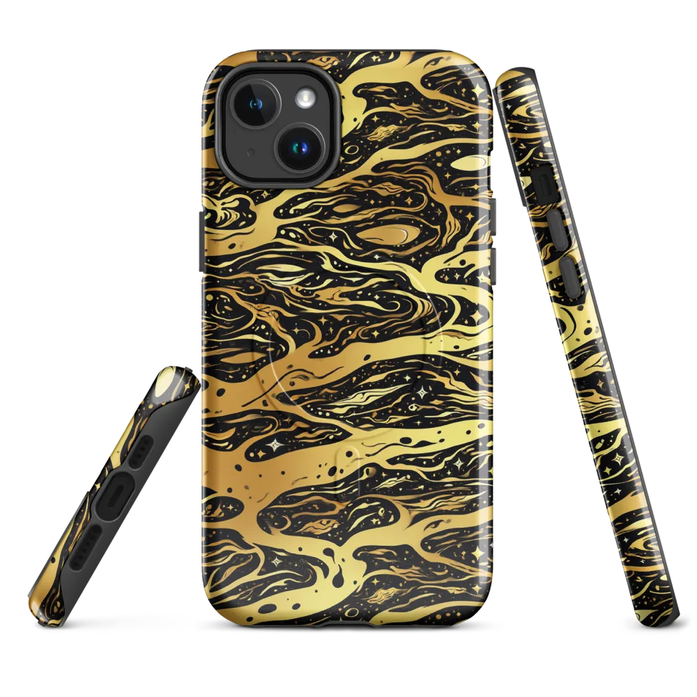 Gilded Nebula on MagSafe Tough Case for iPhone® — Front